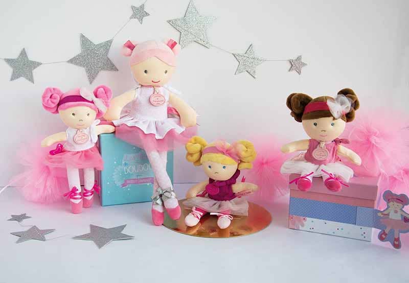 Doudou Et Compagnie - Little Ballerinas - 6 assorted dolls